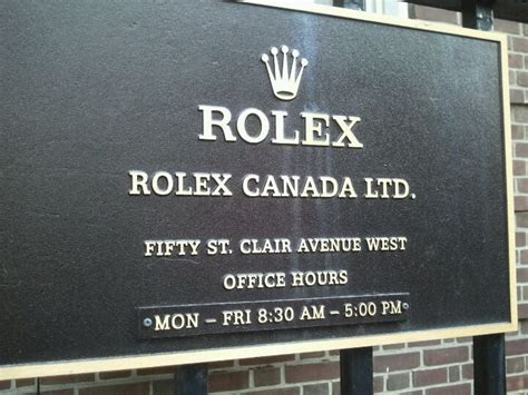 rolex 50 st clair|rolex toronto phone number.